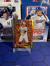 2025 Topps Update Series - Holiday Jack O'Lantern Foil  Maverick Handley RC SP