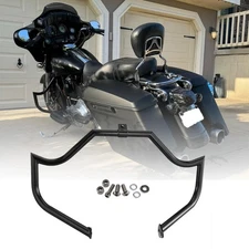 Meathook Engine Guard Highway Crash Bar for Harley 1997-2008 Electra Glide Black