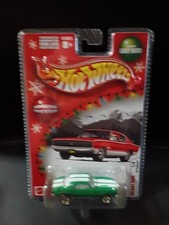 Hot Wheels 2004 Limited Edition Holiday Rods Larry Wood Green '67 Camaro H4684