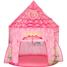JOYIN Pink Princess Castle Play Tent,Girls Tent- Kids Pop-Up Tent -... 