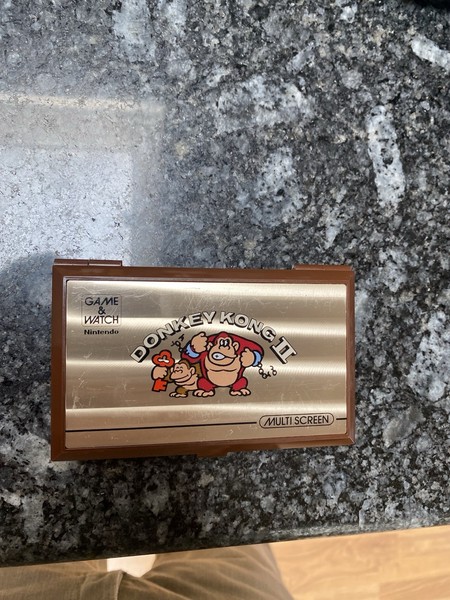 Nintendo Game & Watch Donkey Kong II Multi Screen DK-52 FUNCIONANDO ORIGINAL