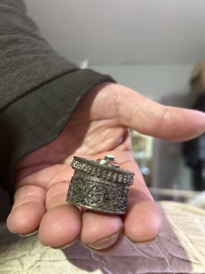 Small Ornate Pot 