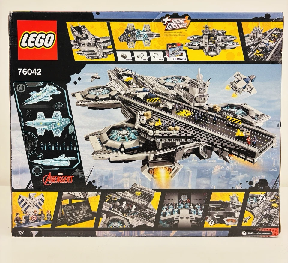 LEGO Marvel 76042 The SHIELD Helicarrier Avengers Super Heroes Nuevo Precintado Foto 4 de 4