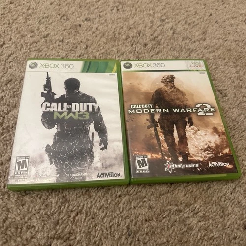 Call of Duty MW2 and MW3 Bundle Microsoft Xbox 360 First Person Shooter