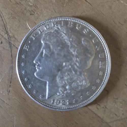Morgan 1921 Silver Dollar $1 Coin San Francisco Mint 0.9 Fineness