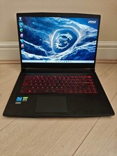 MSI 144Hz Gaming Laptop RTX 3050, 16GB RAM, 512GB SSD