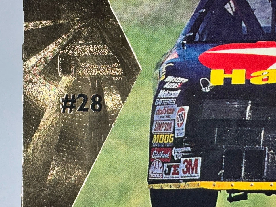 ERNIE IRVAN 1996 Pinnacle #28 HAVOLINE CAR NASCAR Racing Card #52 - Image 2 of 4