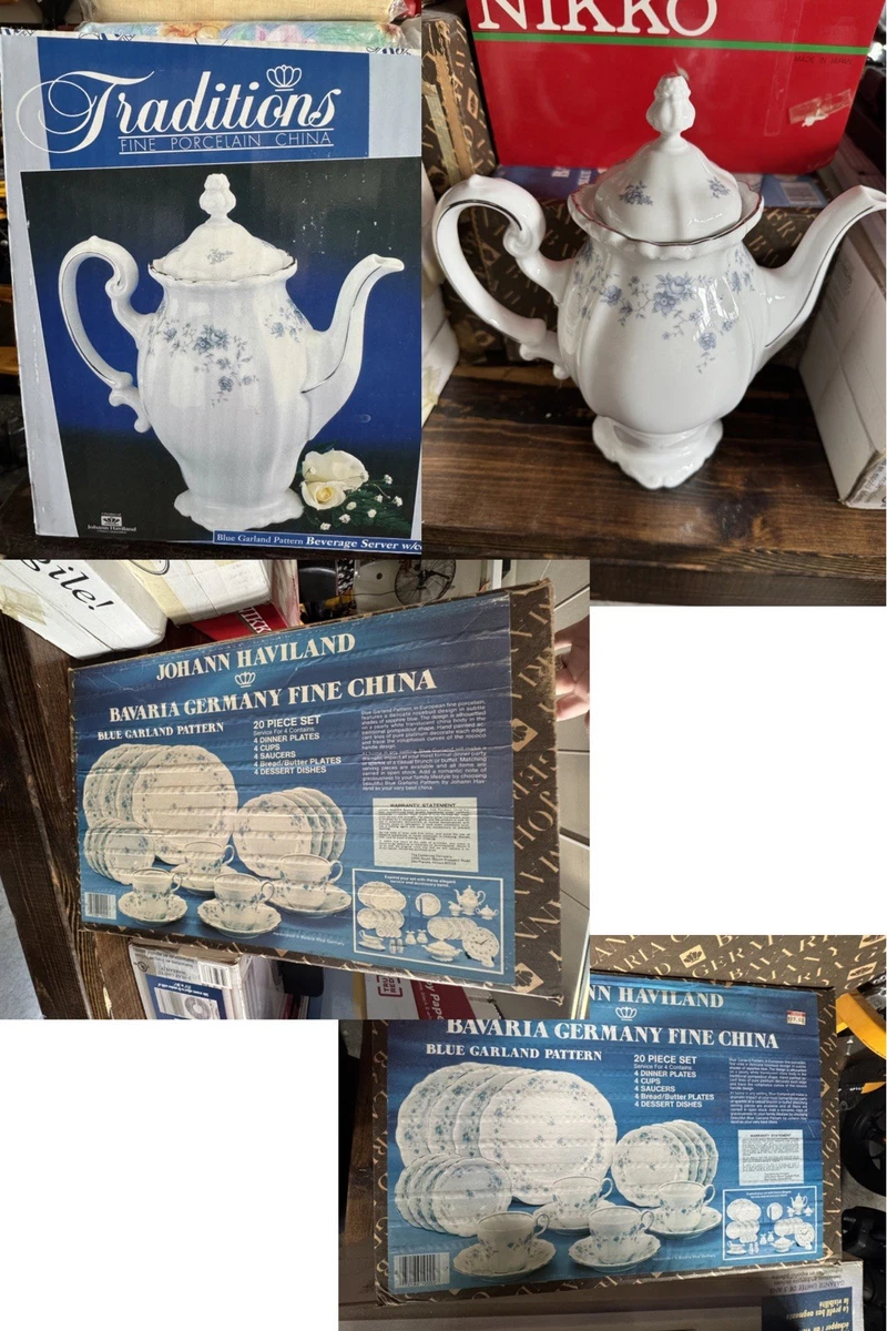 Johann Haviland Blue Garland Traditions for sale | eBay