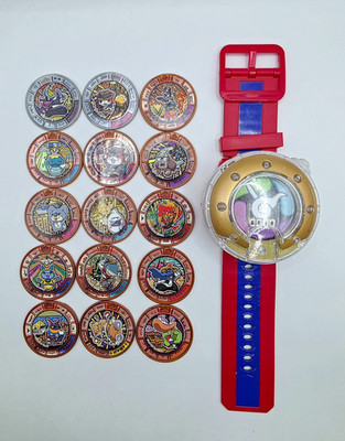 Bandai DX Yo-kai Watch Dream Model with 15 Treasure Medals Tested Working