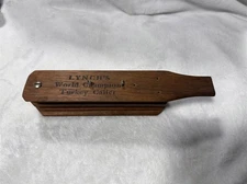 1958 LYNCH'S WORLD CHAMPION TURKEY 3 HOLE CALLER MODEL 102 BOX CALL LIBERTY MISS