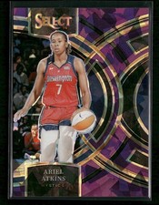 Ariel Atkins 2024 Panini Select WNBA Prizms Purple Ice #153 Mystics /149