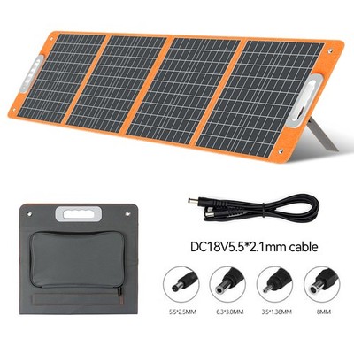 FlashFish 100W 18V SolarPanel Solarmodul Faltbar Tragbar für Powerstation Camp