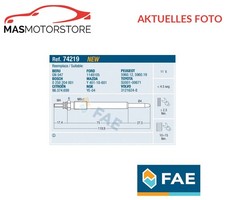 GLÜHKERZE GLÜHKERZEN FAE 74219 P FÜR TOYOTA AYGO 1.4 HDI WNB10_ 1.4L 40KW