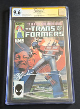 TRANSFORMERS #1 (3RD PRINT) • CGC 9.6 WHITE PGS • SIGNED BILL SIENKIEWICZ