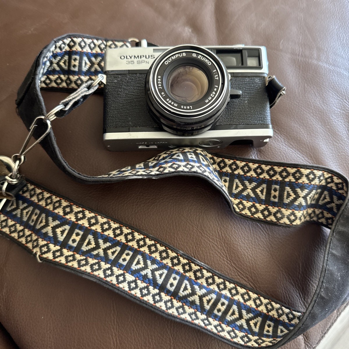 Olympus 35 SPn Rangefinder Camera with G.Zuiko F1.7 f+42MM Lens