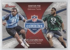 2012 Bowman Combine Competition Dontari Poe Ndamukong Suh #CC-PS h3a