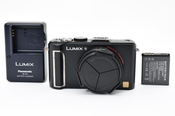 Panasonic LUMIX DMC-LX3 10.1MP Digital Camera - Black for sale