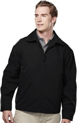 Men s Twill Jacket Polyester Water Resistant Coat 2990Big & Tall Sizes 3 Colors