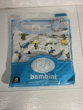 Bambini Newborn Gift Set 3 pcs Boy Bodysiut Hat Booties Animal New