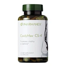 Nu Skin Pharmanex CordyMax Cs-4, 120 Capsules, Exp 11/2026