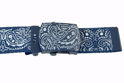 NUOVA CINTURA AQUILA REGOLABILE 72" POLLICI TELA NERA MILITARE - Foto 8