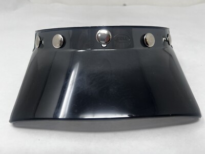 Deadstock / NOS - Bell Helmets Motopeak 5-Snap Visor / Black / Must See