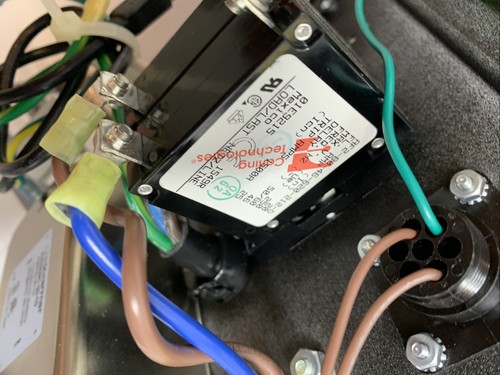 QUINTON TM55 Treadmill 042159-002 ASSY CONFIG PLATE LOW VOLTAGE E-STOP CR60 TM65 - Picture 4 of 12