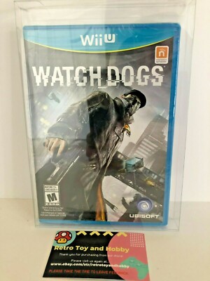   Watch Dogs Nintendo Wii U 2014 Video Game BRAND NEW SEALED RDY 4 GRADING  