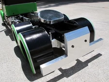 Tamiya RC 1/14 Globe liner King Hauler Semi Custom Aluminum T-bar Rear Bumper