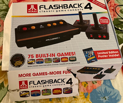 Atari Flashback Classic Game Console, instructions Poster Not Included 