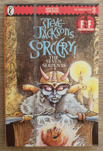 Steve Jackson&#039;s Sorcery The Seven Serpents - Fighting Fantasy Gamebook #3 Line