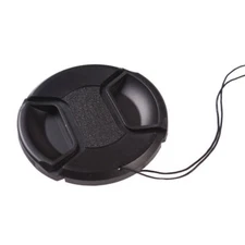 Nikon Canon Snap-on Pinch 55mm Front Lens Cap fits any lens with 55mm filter