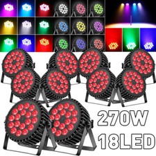 270W 18LED PAR Lights RGBW Stage Lighting DMX DJ Disco Party Club Bar Show Light
