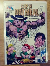Cap'n Oatmeal #1 1990 One-Shot High Grade 8.0 All-American Comics Book PA9-247