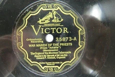Edward P. Kimball - VICTOR 35873 - War March Of The Priests - Organ Of Morman Ta