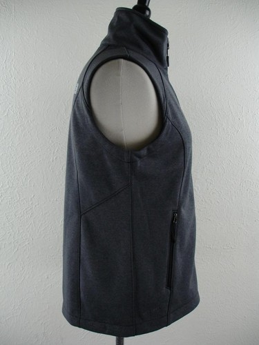NWT Women's M The North Face TNF Dark Heather Grey Ridgewall SS Vest Jacket Zip - 第 5/24 張圖片