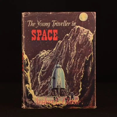 1954 The Young Traveller in Space First Edition Dustwrapper Children's - Photo 1/4