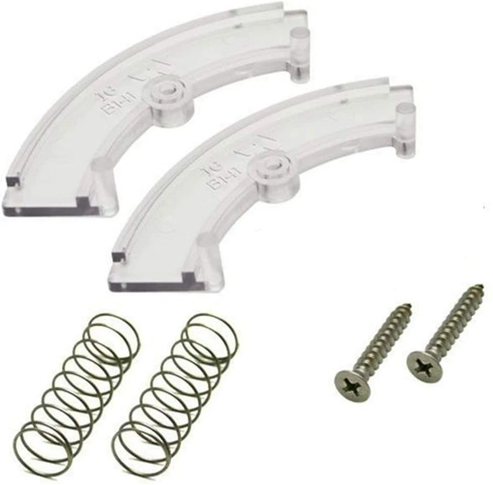 KastLite Post Top Wing Clip Fitter Hardware Kit | 2 Clamps, 2 Screws & 2 Springs