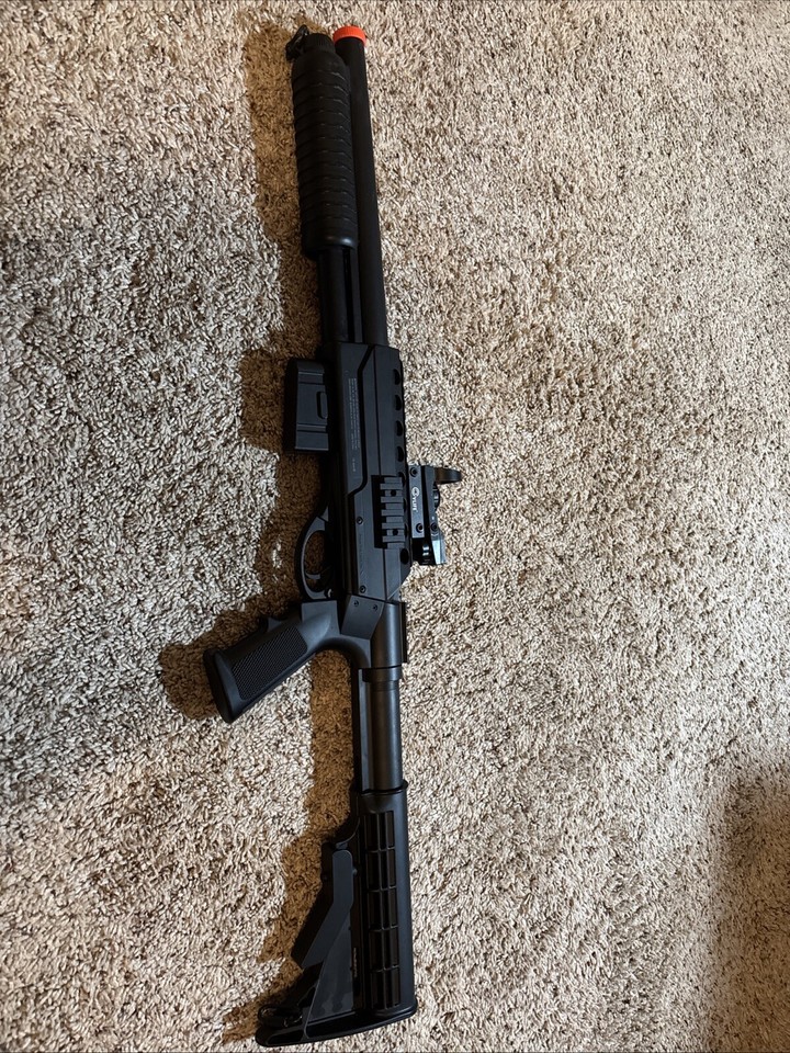 Voodoo Shotgun Airsoft Gun. (included With A Laser Sight) | eBay