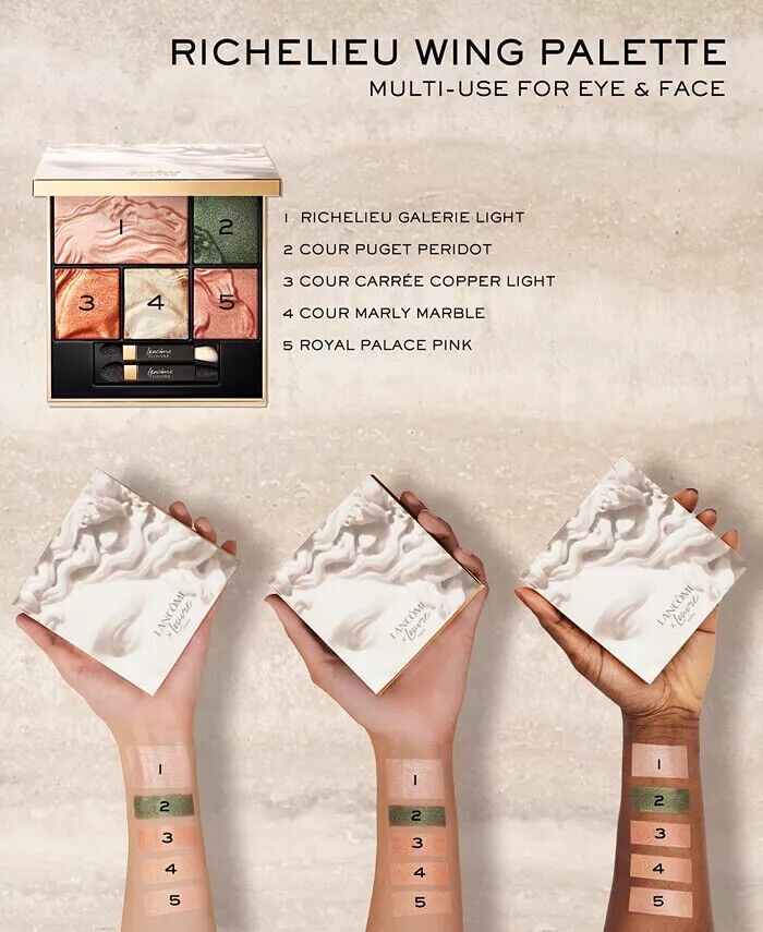 Lancome x The Louvre Richelieu Wing Face & Eyeshadow Palette