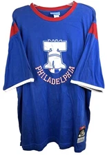 Rucker Vtg Stall & Dean Philadelphia Phillies NYC PSI Mens 2XL Jersey Has Wear