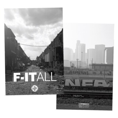 F-ITALL FULL COLOR 92 PG ZINE BMX BIKE MAGAZINE S&M FIT BIKE-CO ODYSSEY CULT