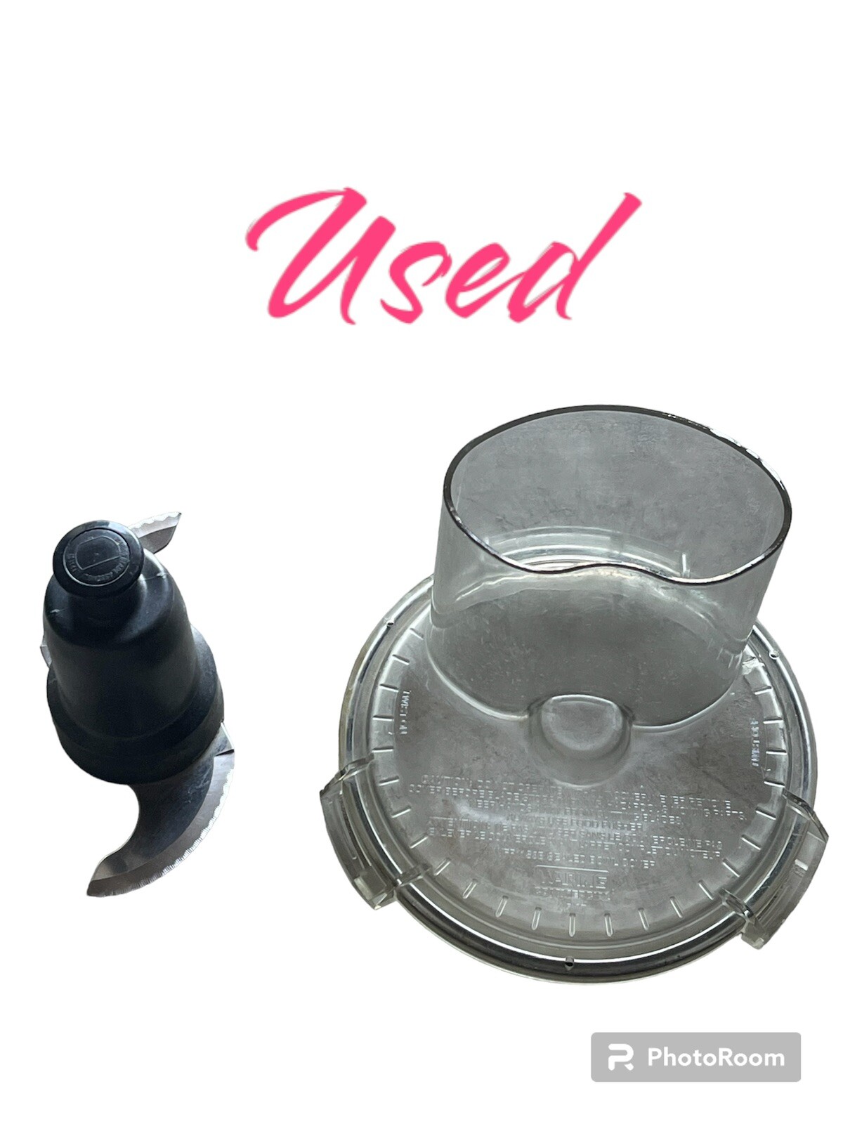 Waring Commercial 2.5 Qt Food Processor With 4 Brand New Blades and new