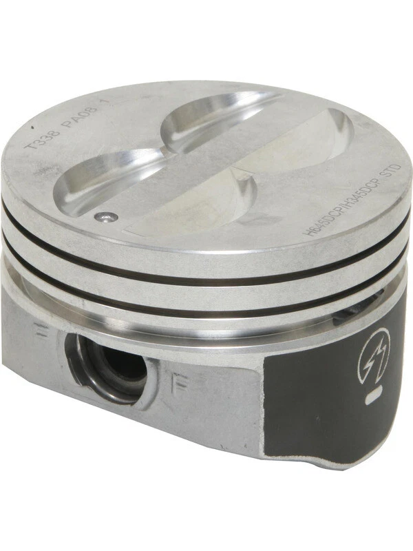 Speed Pro Pistons Hypereutectic Flat 4.030 in. Bore for Chevy Set of 8 (H345DCP) - Image 3 of 4