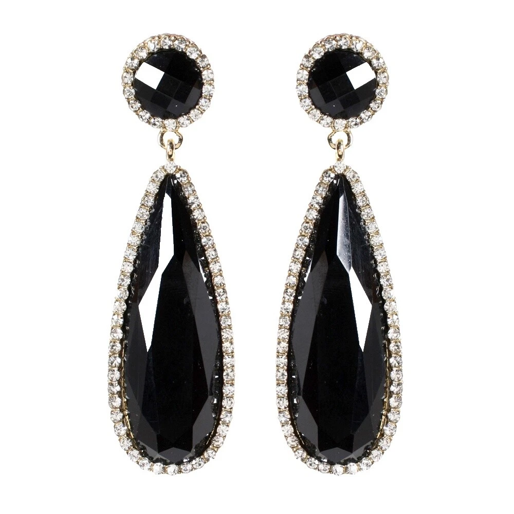 Pendientes de Moda Amrita Singh Negro