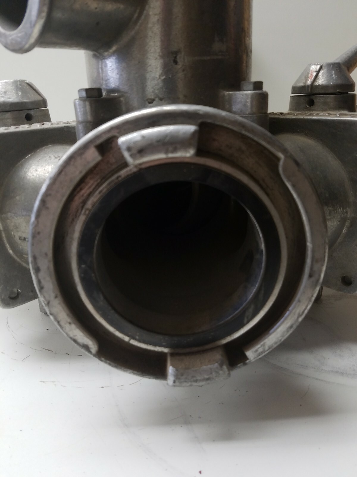 JAFFREY 4" MANIFOLD W/ RELIEF VALVE eBay