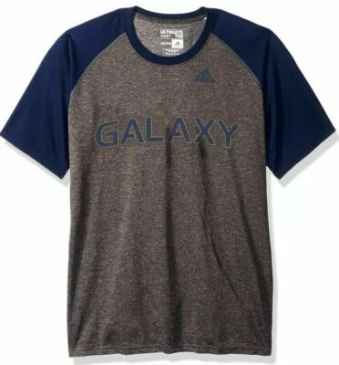 Adidas Men’s Los Angeles Galaxy Half Time Raglan Soccer Jersey Shirt Large  L