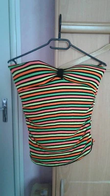 bustier à rayure fluo TU - Photo 1/3