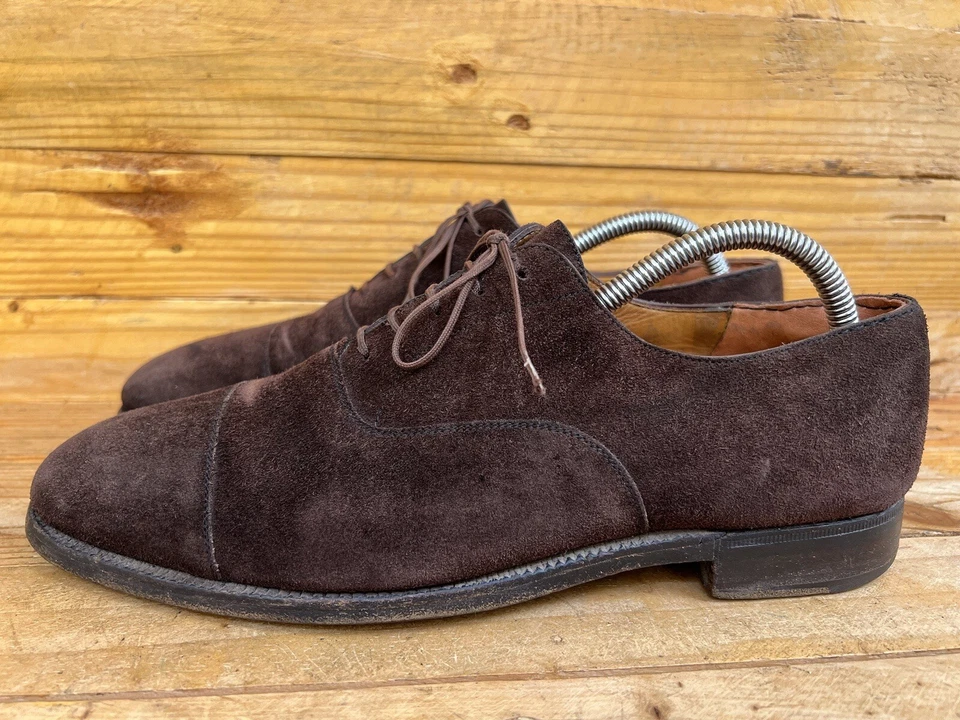 Zapatos de vestir Oxford JM Weston 300 de gamuza con puntera talla UK 7 E / US 8 Foto 4 de 4