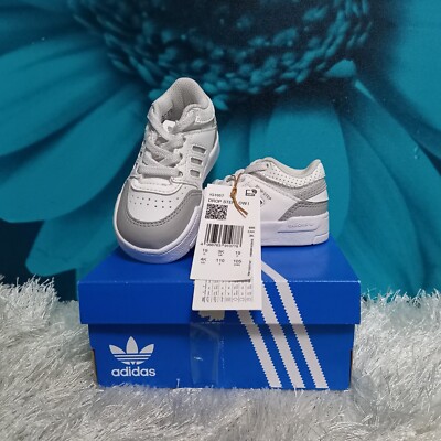 Adidas Originals Drop Step Low Kleinkind weiß/grau Turnschuhe (mehrere Größen)